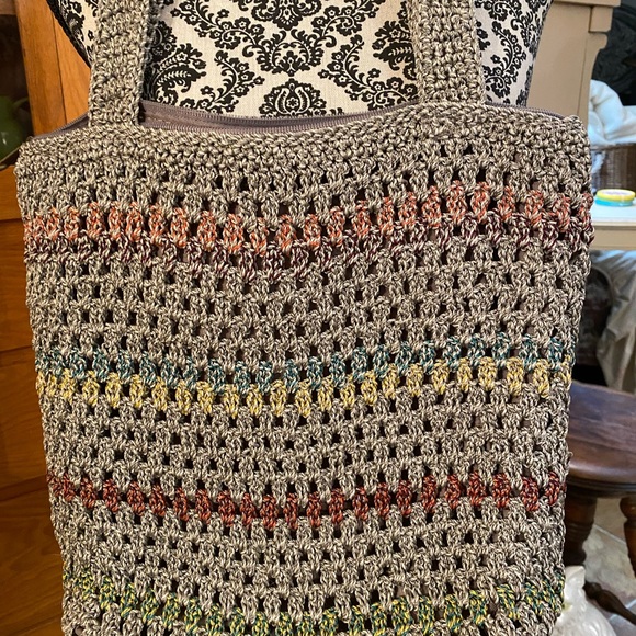 The Sak multi-color macramé bag, get ready for Spring with this beauty! - Picture 4 of 6